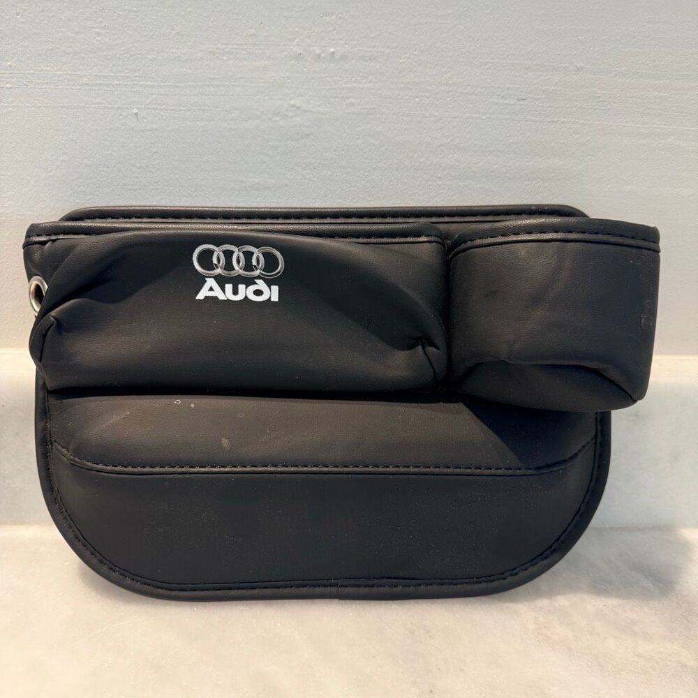 Audi Car Seat Gap Pocket Multifunctional Universal Black Car Storage Box